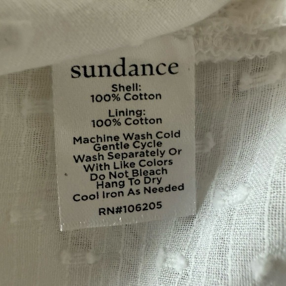 Sundance Valeria Eyelet Pink Shirt Size M - Picture 9 of 12